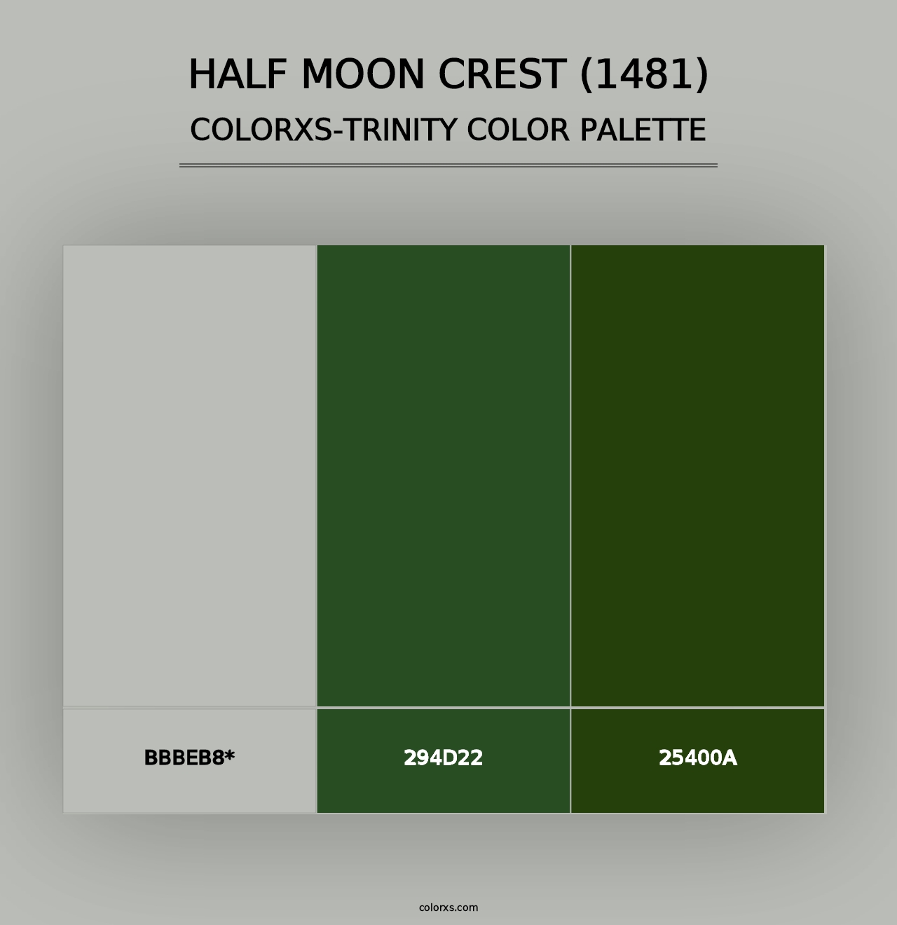 Half Moon Crest (1481) - Colorxs Trinity Palette