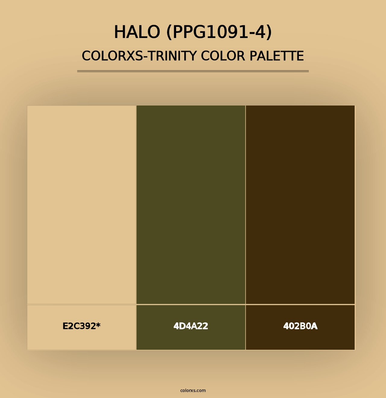 Halo (PPG1091-4) - Colorxs Trinity Palette