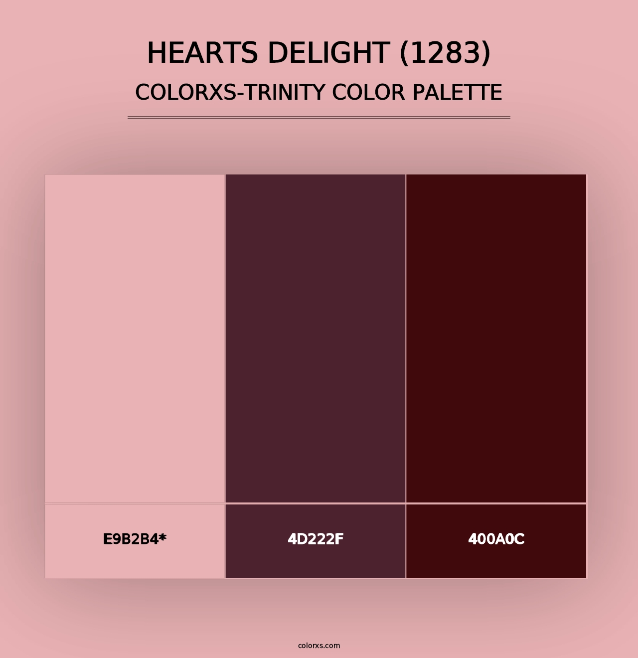 Hearts Delight (1283) - Colorxs Trinity Palette