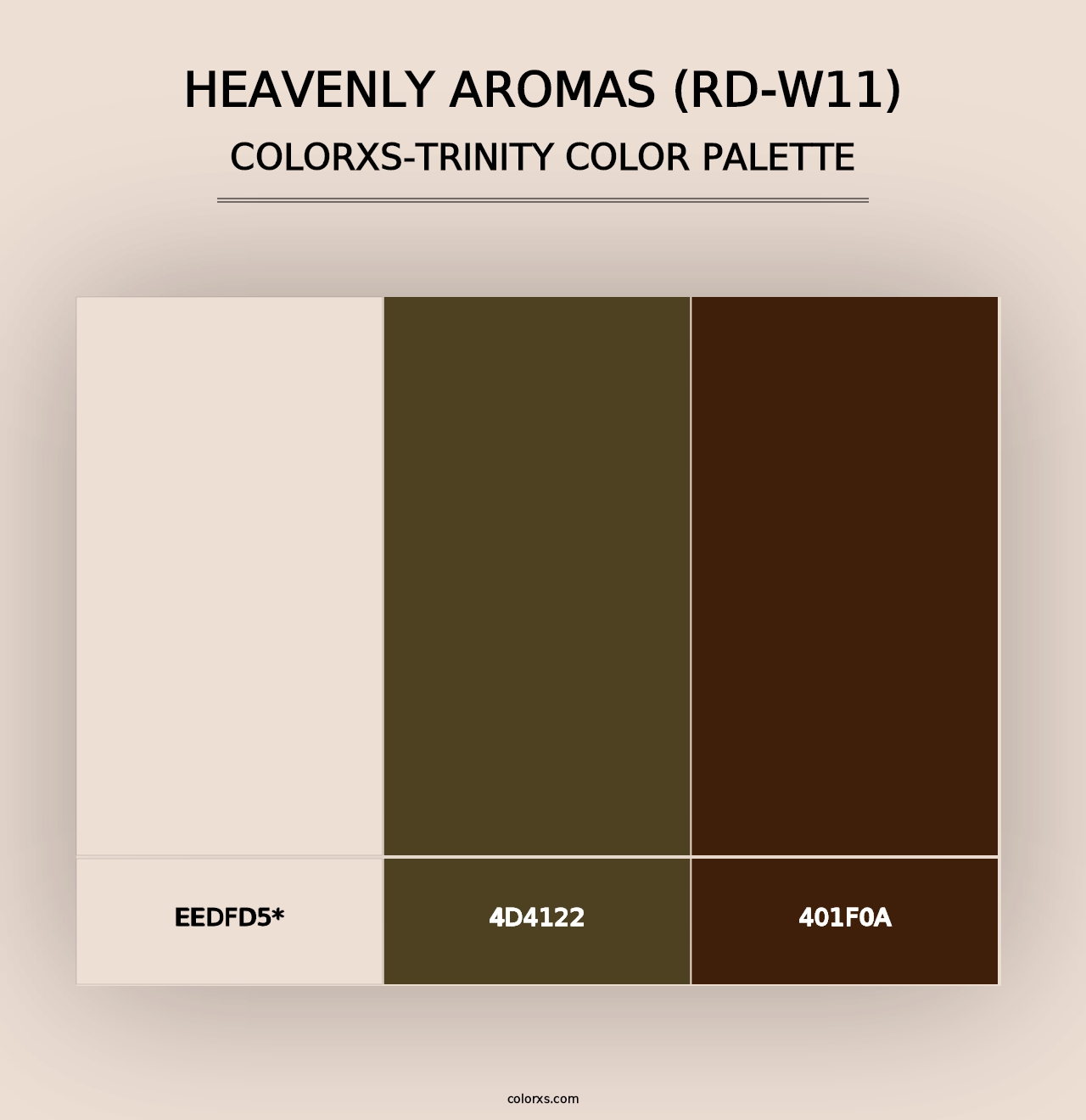 Heavenly Aromas (RD-W11) - Colorxs Trinity Palette