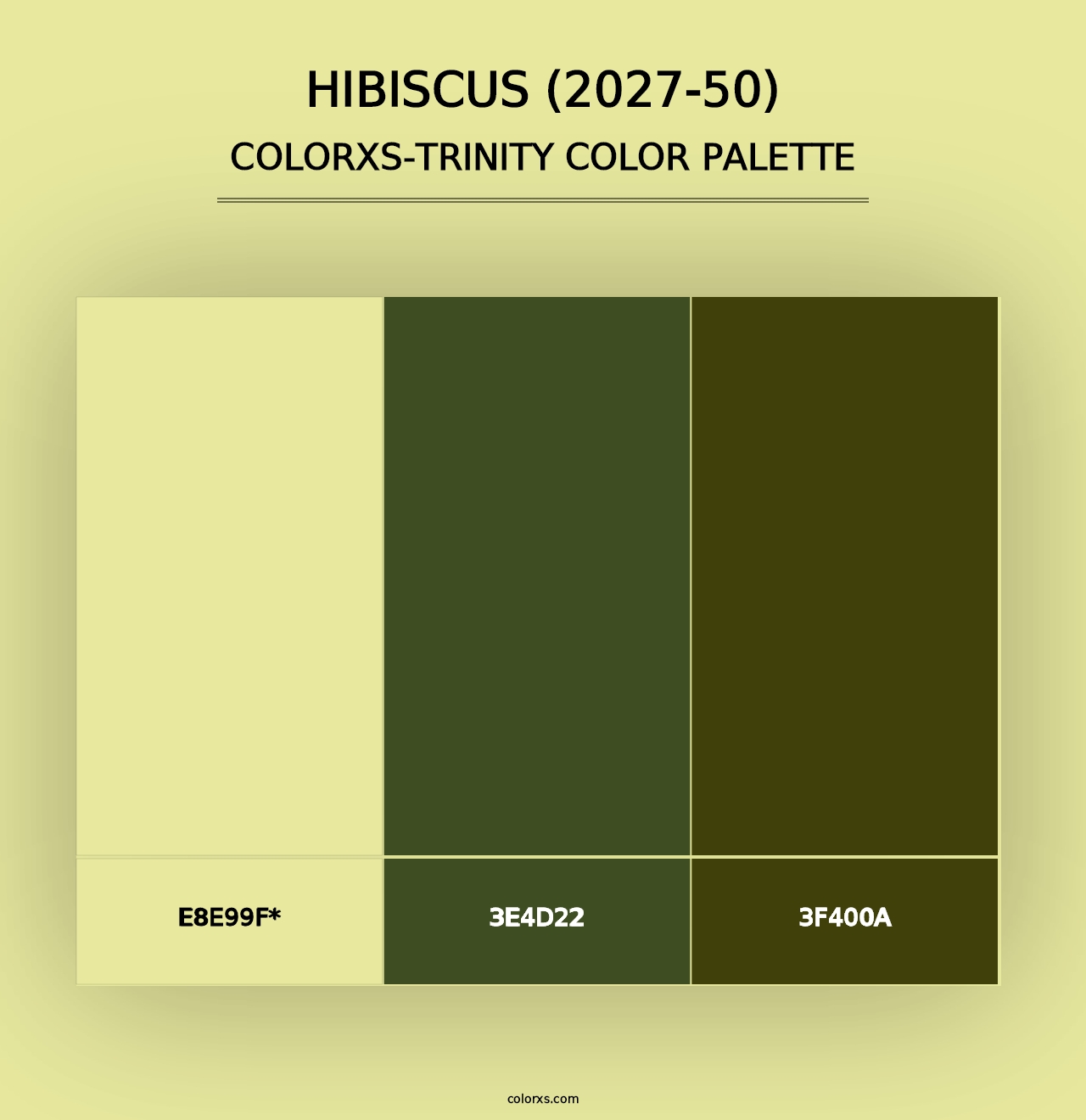 Hibiscus (2027-50) - Colorxs Trinity Palette