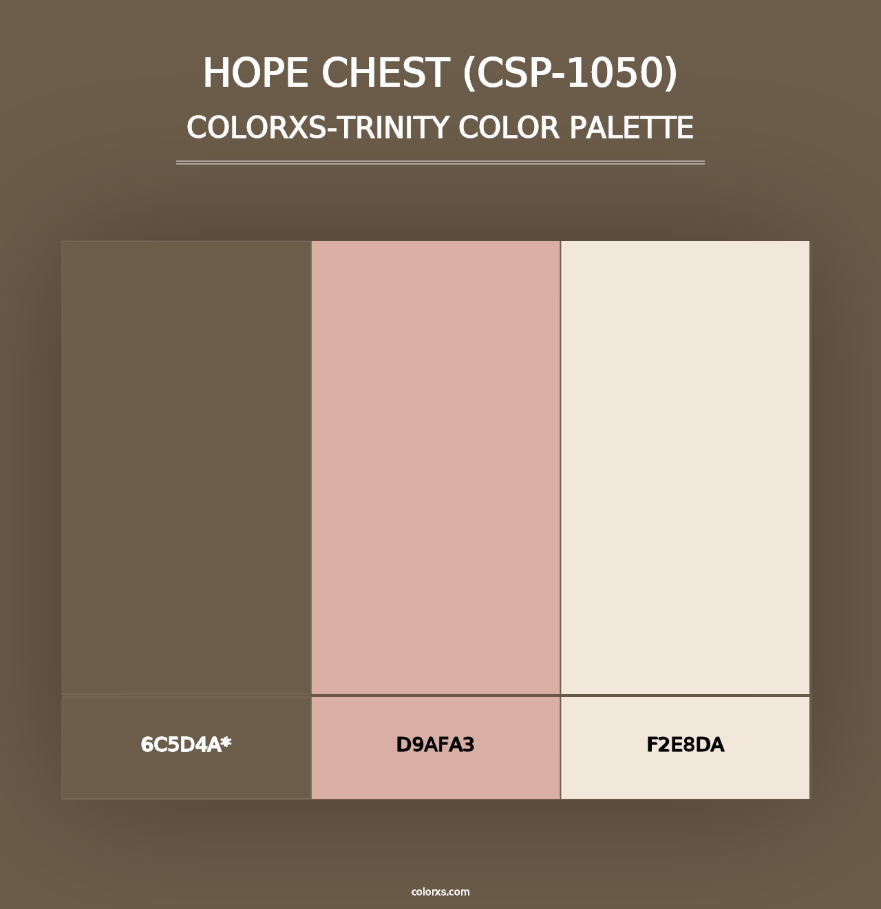 Hope Chest (CSP-1050) - Colorxs Trinity Palette