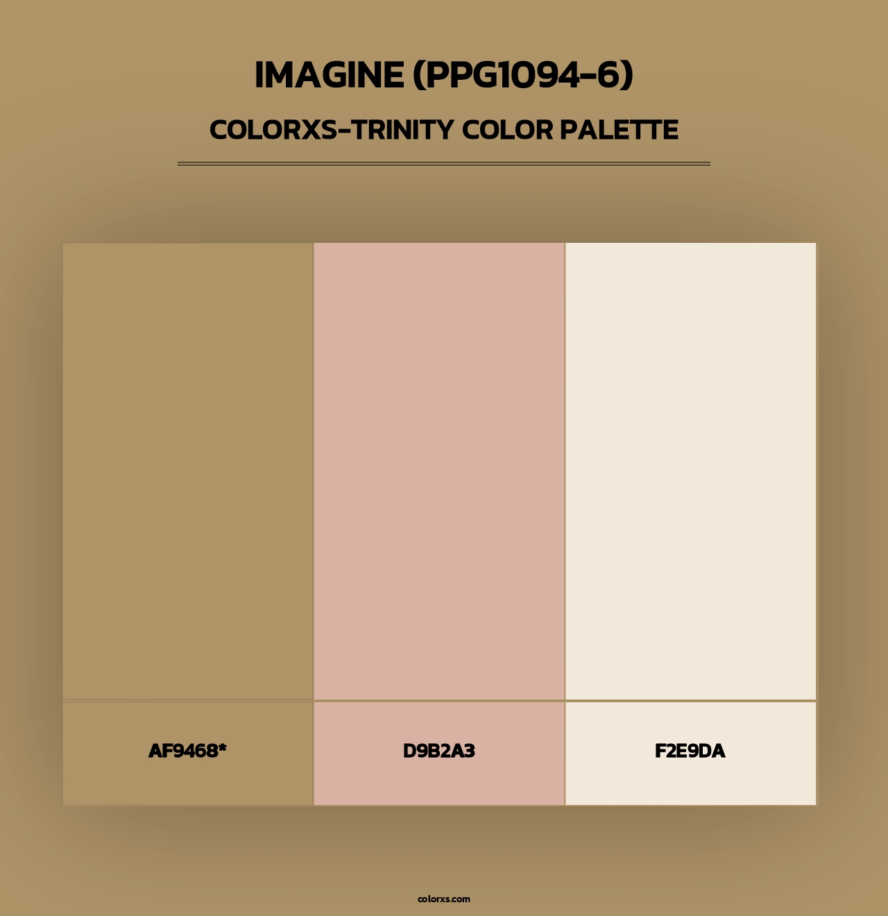 Imagine (PPG1094-6) - Colorxs Trinity Palette