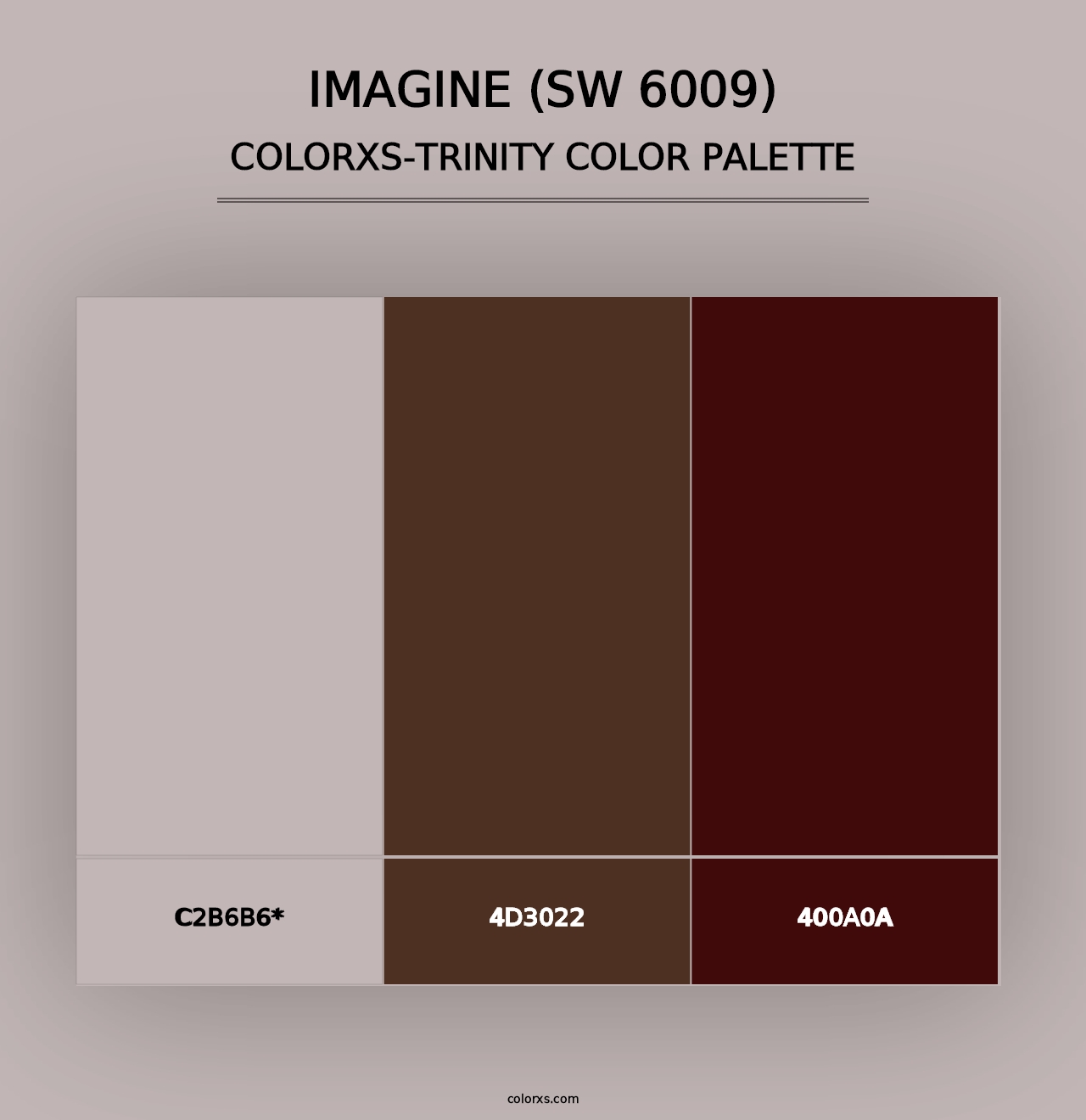 Imagine (SW 6009) - Colorxs Trinity Palette