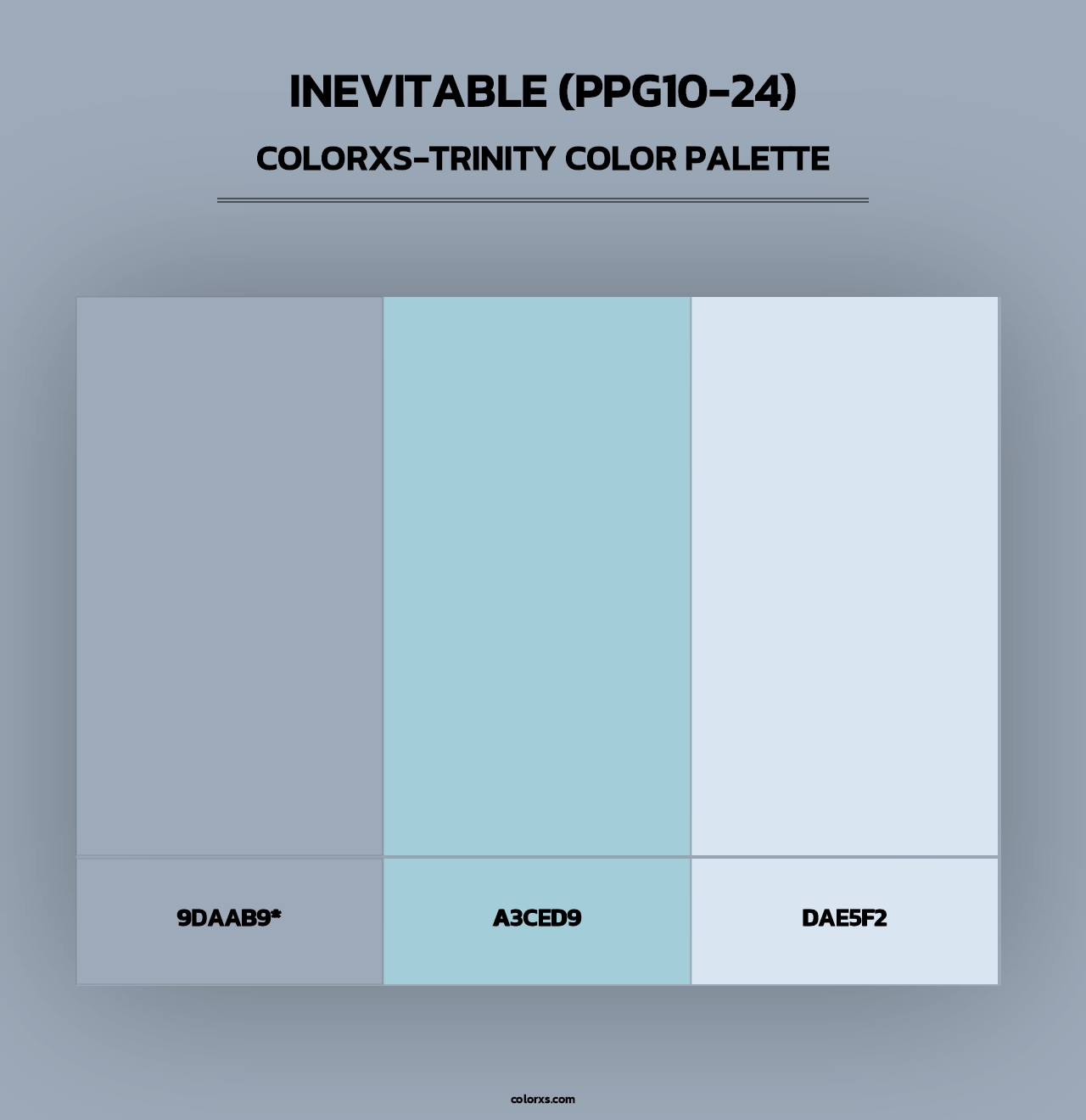 Inevitable (PPG10-24) - Colorxs Trinity Palette