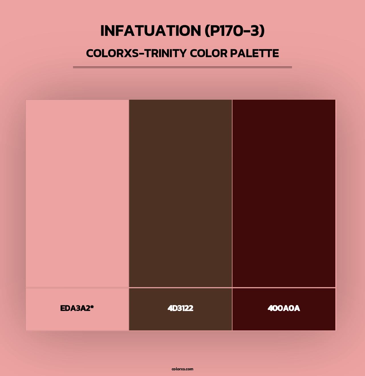 Infatuation (P170-3) - Colorxs Trinity Palette