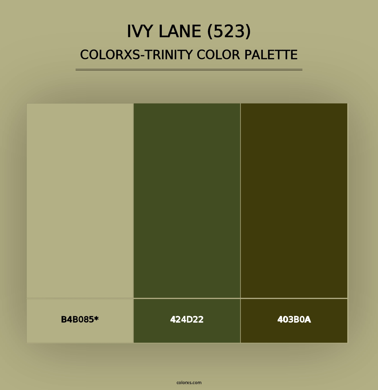 Ivy Lane (523) - Colorxs Trinity Palette