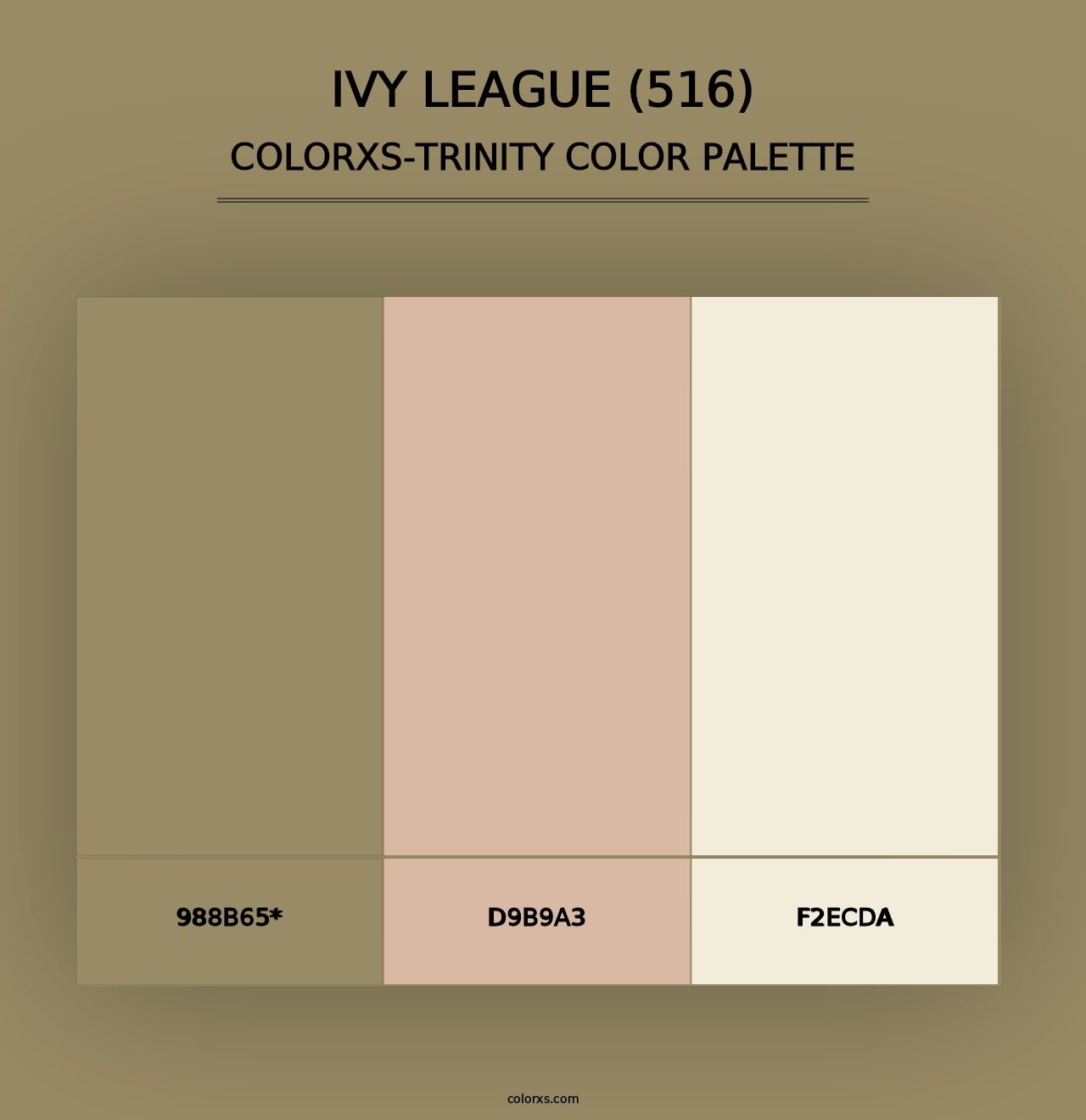 Ivy League (516) - Colorxs Trinity Palette