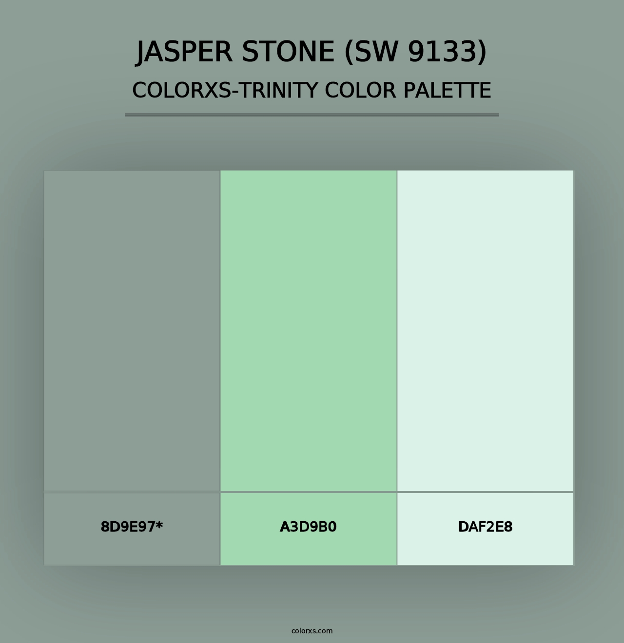 Jasper Stone (SW 9133) - Colorxs Trinity Palette