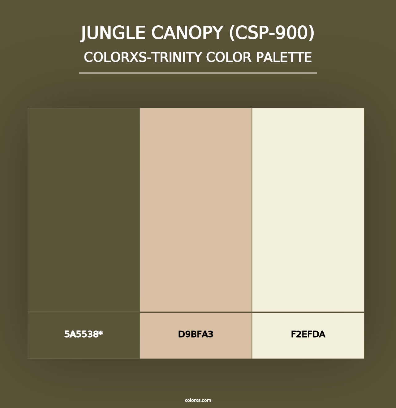 Jungle Canopy (CSP-900) - Colorxs Trinity Palette