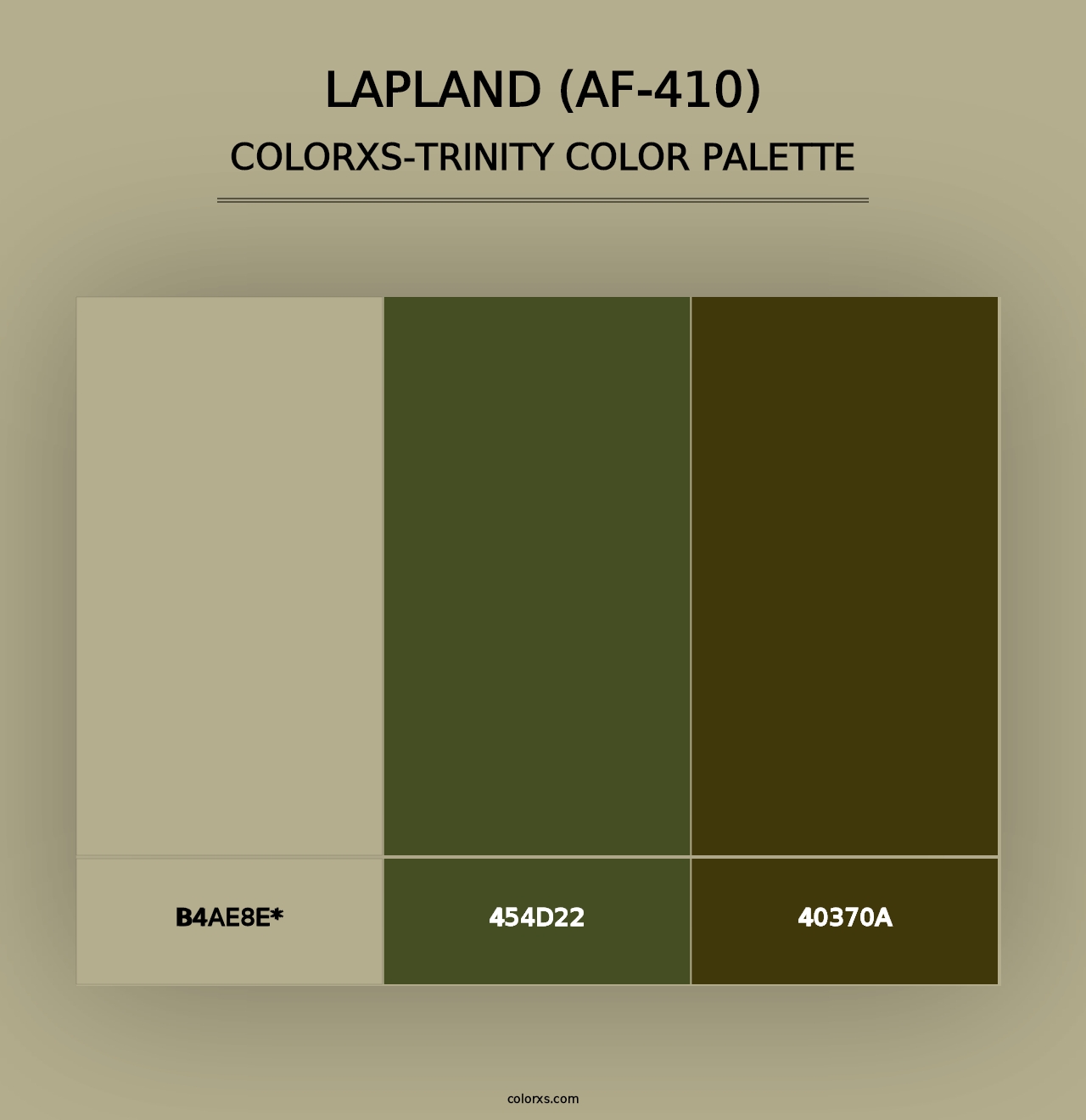 Lapland (AF-410) - Colorxs Trinity Palette