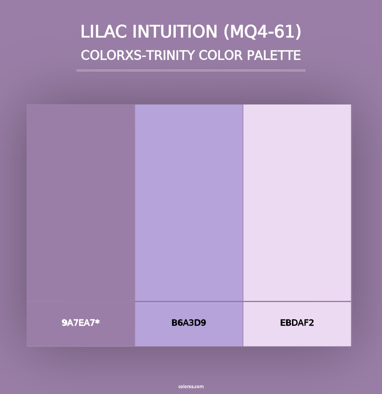 Lilac Intuition (MQ4-61) - Colorxs Trinity Palette