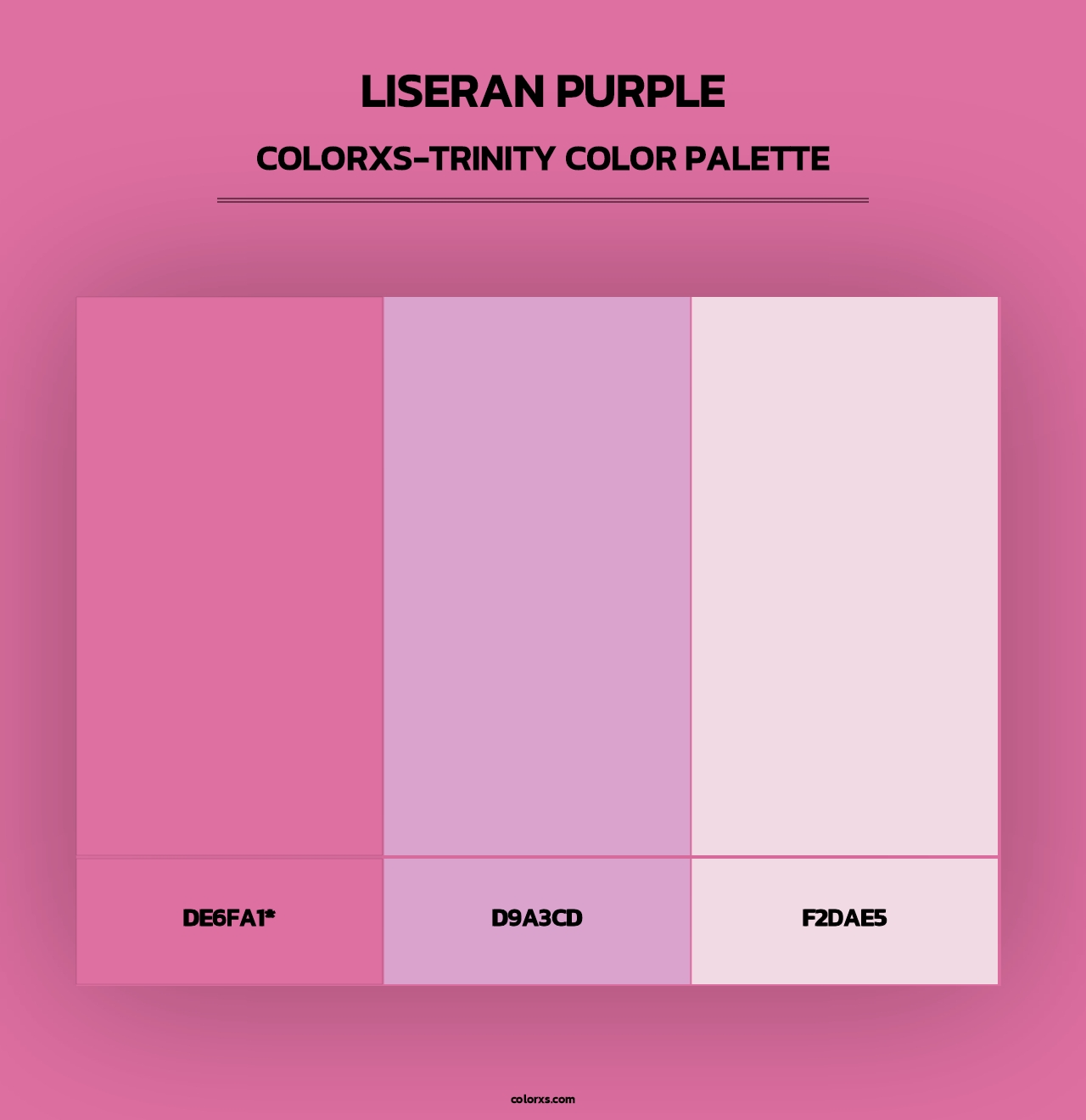 Liseran Purple - Colorxs Trinity Palette