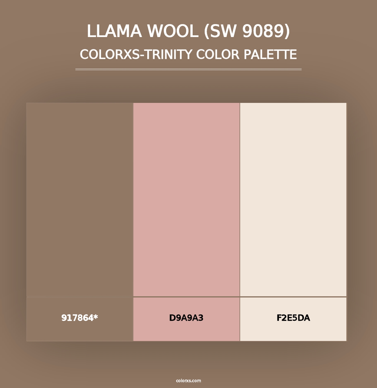 Llama Wool (SW 9089) - Colorxs Trinity Palette