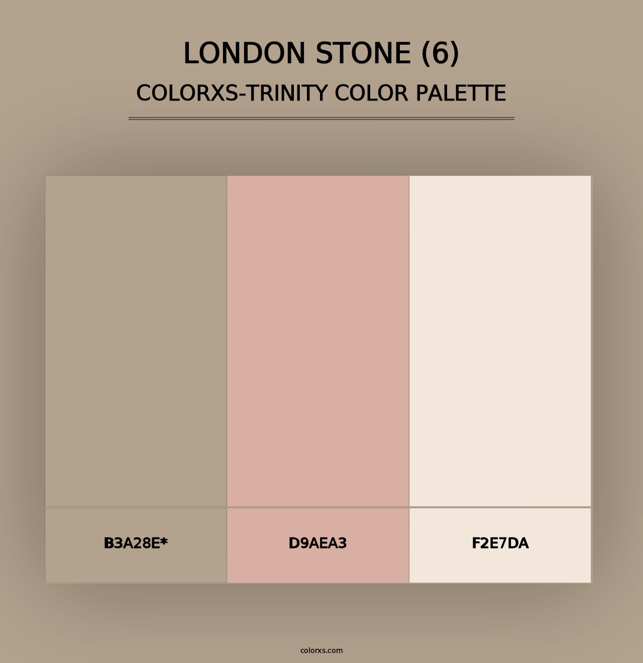 London Stone (6) - Colorxs Trinity Palette