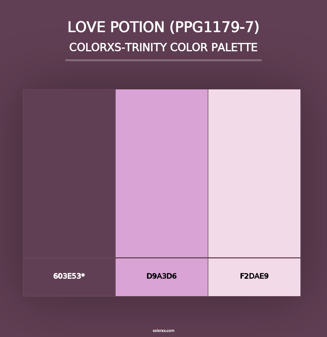 Love Potion (PPG1179-7) - Colorxs Trinity Palette