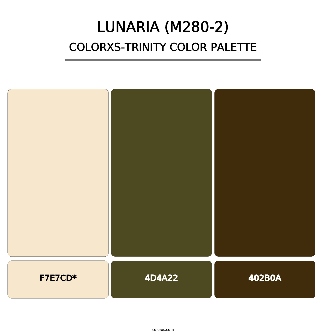 Lunaria (M280-2) - Colorxs Trinity Palette