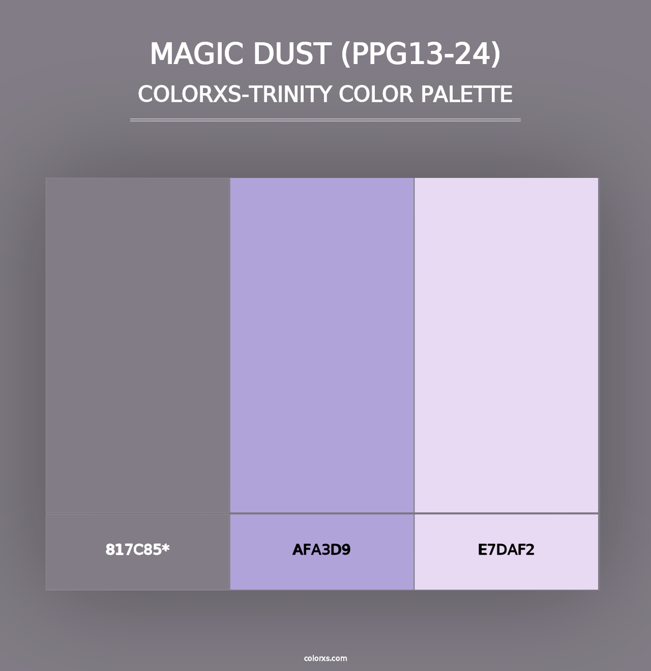 Magic Dust (PPG13-24) - Colorxs Trinity Palette