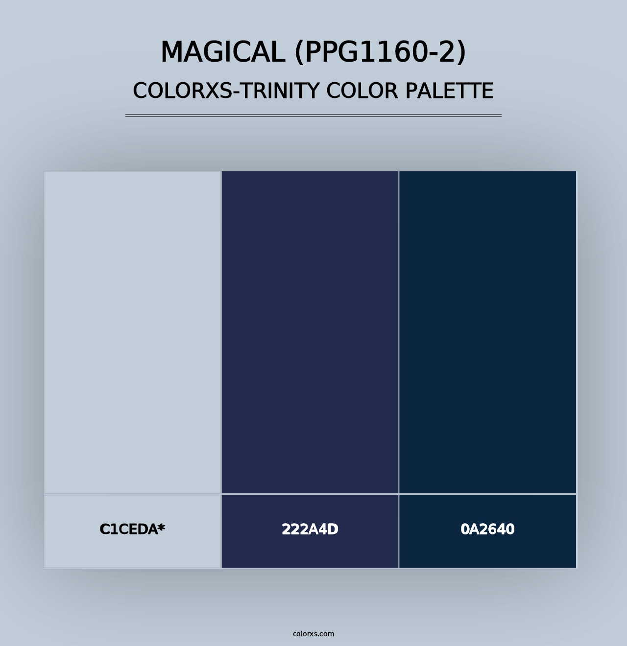 Magical (PPG1160-2) - Colorxs Trinity Palette