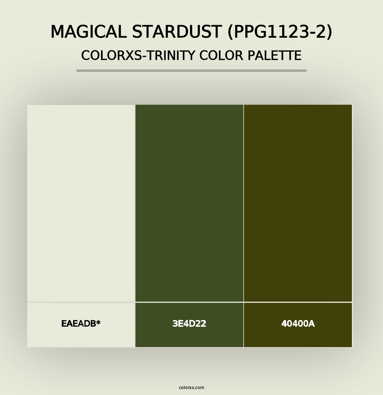 Magical Stardust (PPG1123-2) - Colorxs Trinity Palette