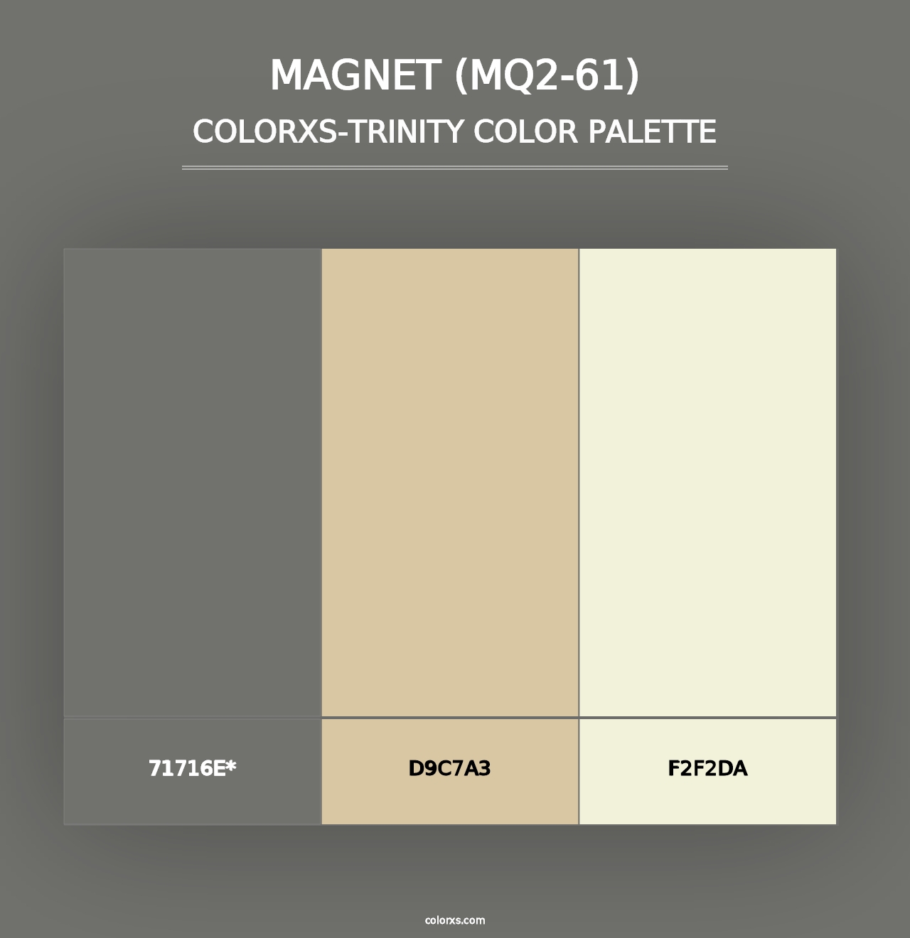 Magnet (MQ2-61) - Colorxs Trinity Palette