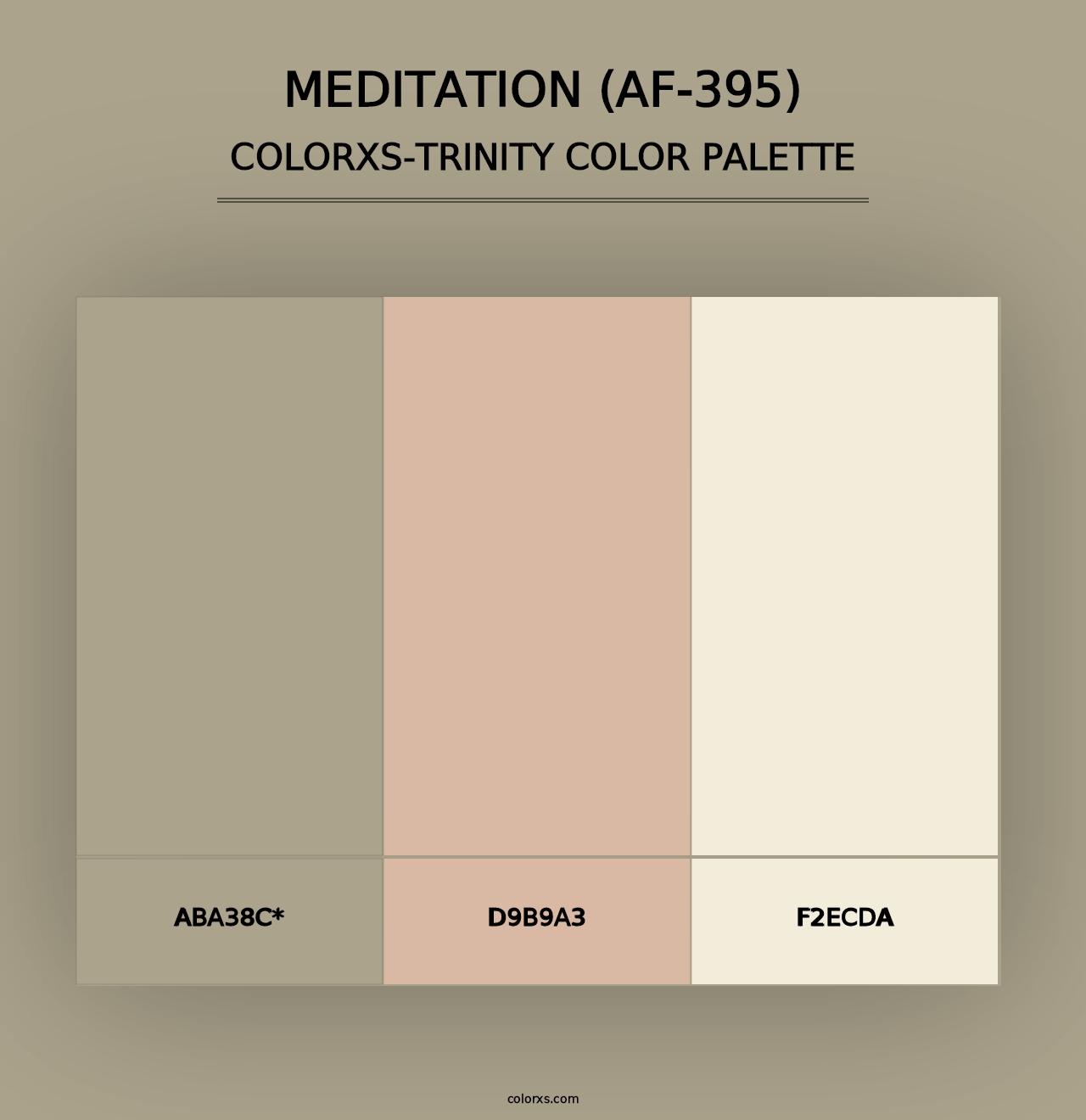 Meditation (AF-395) - Colorxs Trinity Palette