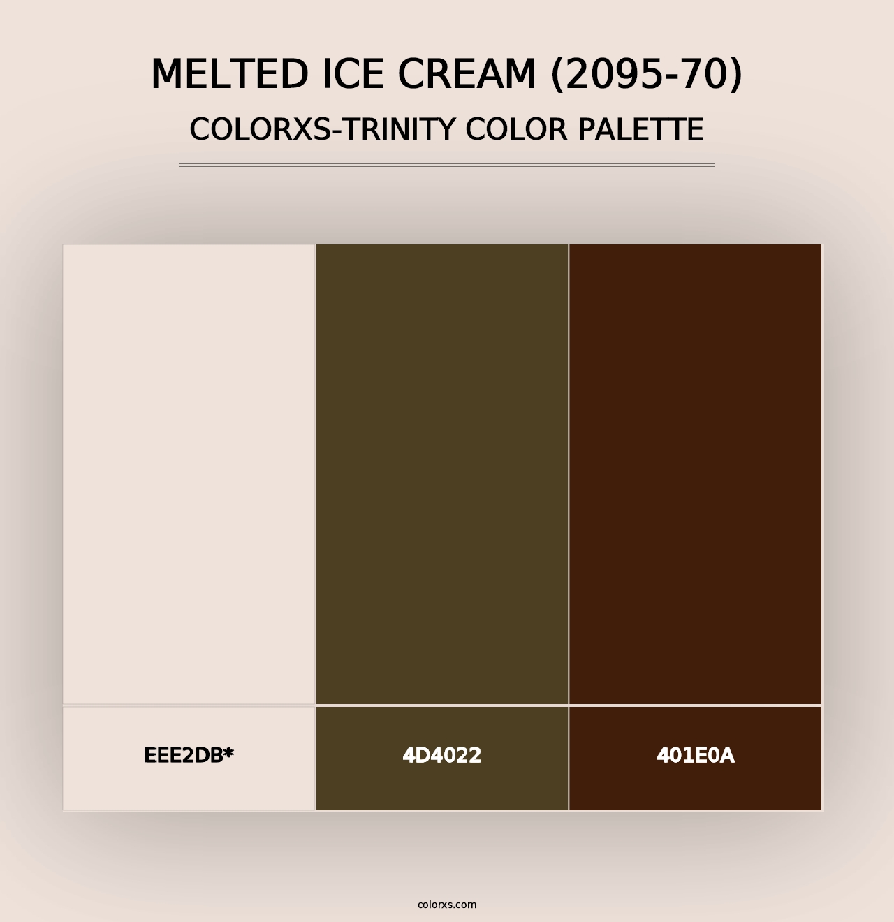 Melted Ice Cream (2095-70) - Colorxs Trinity Palette