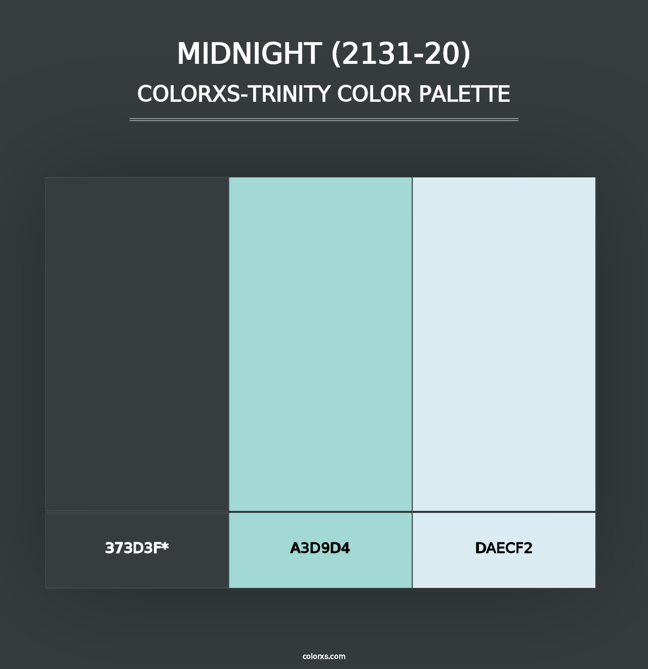 Midnight (2131-20) - Colorxs Trinity Palette