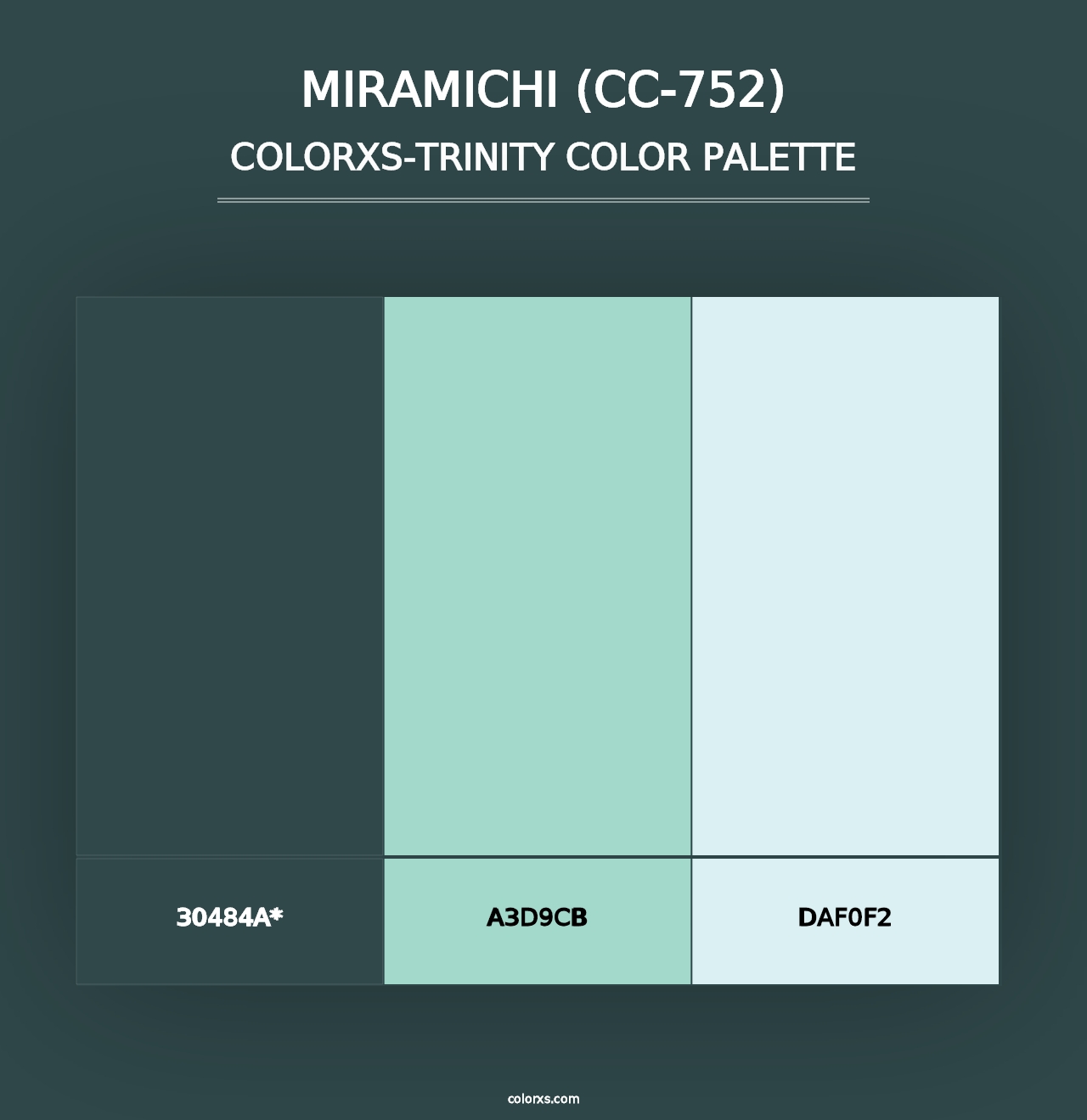 Miramichi (CC-752) - Colorxs Trinity Palette