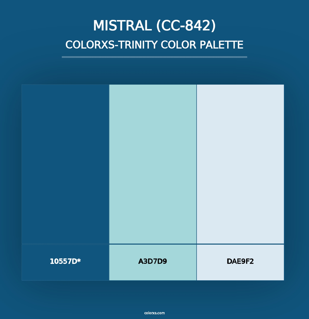 Mistral (CC-842) - Colorxs Trinity Palette