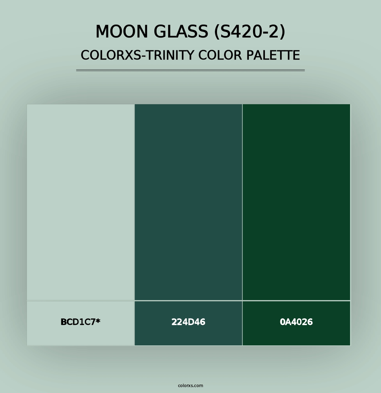 Moon Glass (S420-2) - Colorxs Trinity Palette