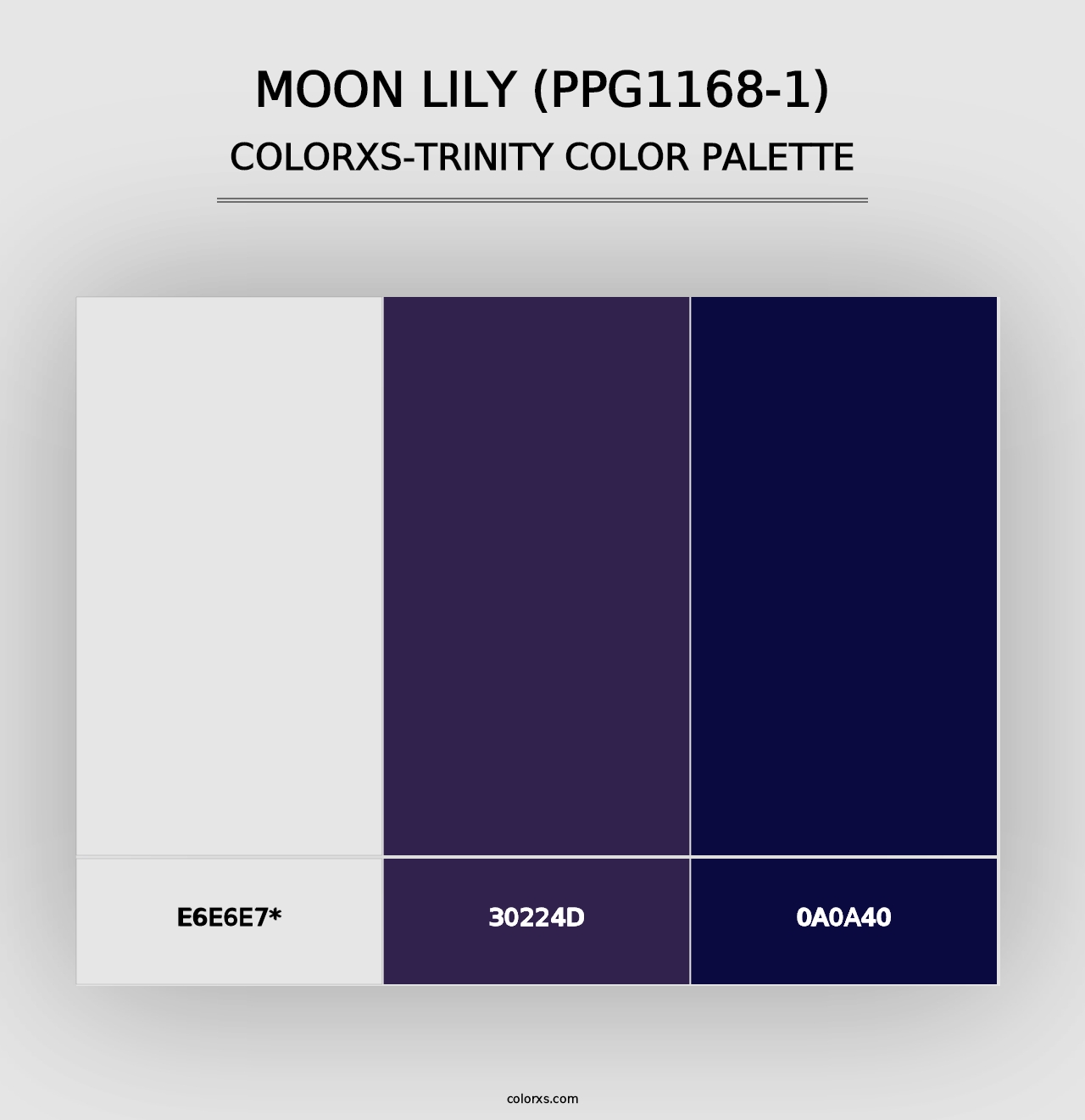 Moon Lily (PPG1168-1) - Colorxs Trinity Palette