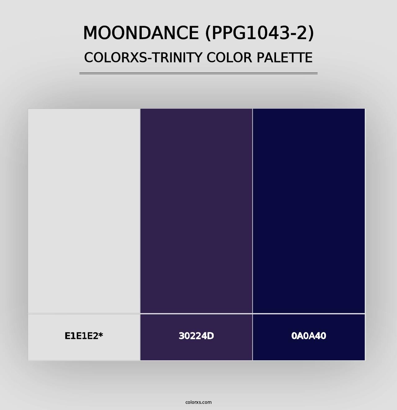 Moondance (PPG1043-2) - Colorxs Trinity Palette