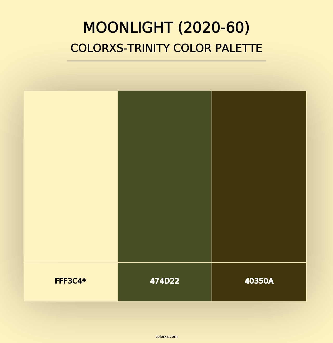 Moonlight (2020-60) - Colorxs Trinity Palette