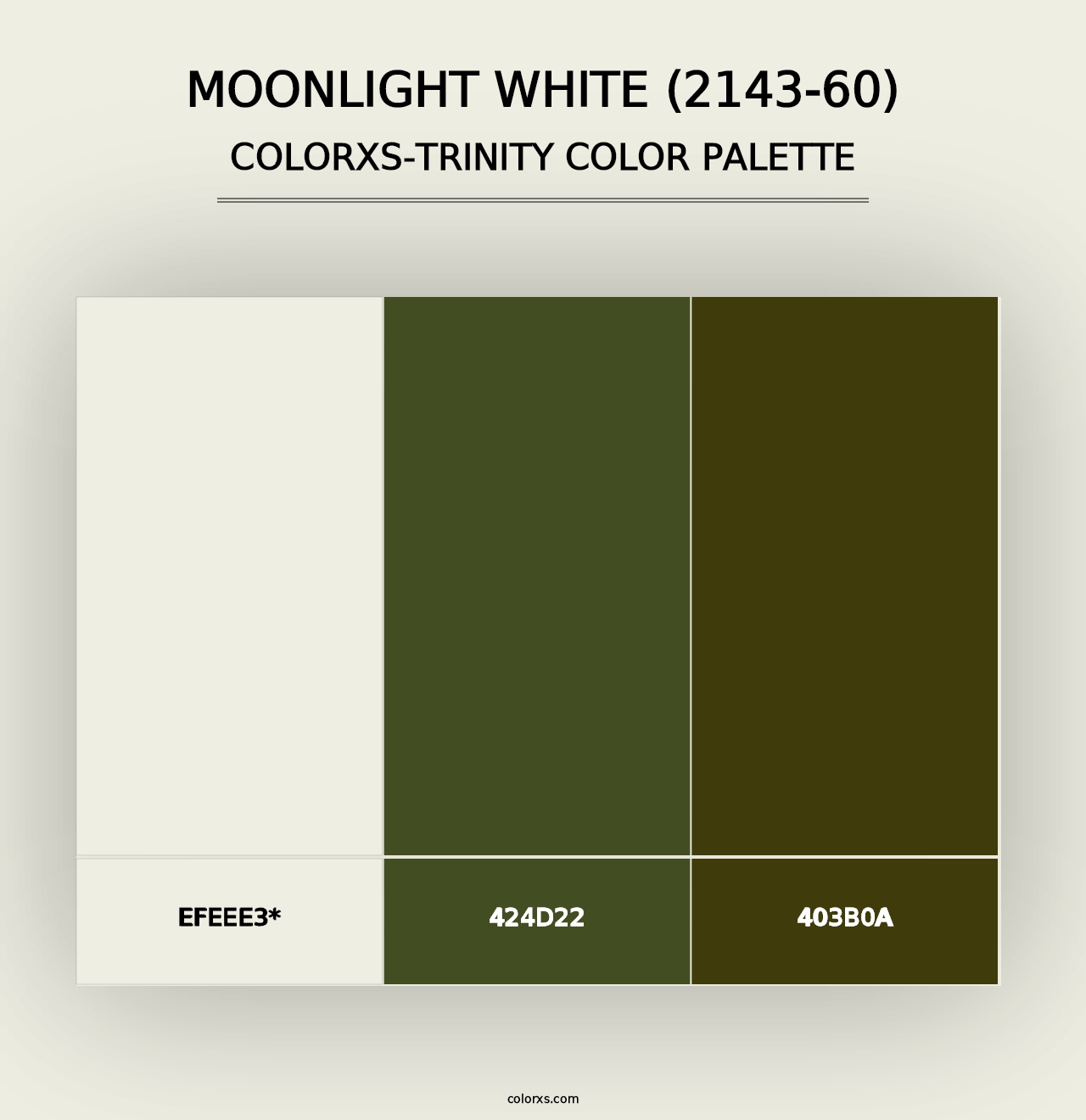 Moonlight White (2143-60) - Colorxs Trinity Palette