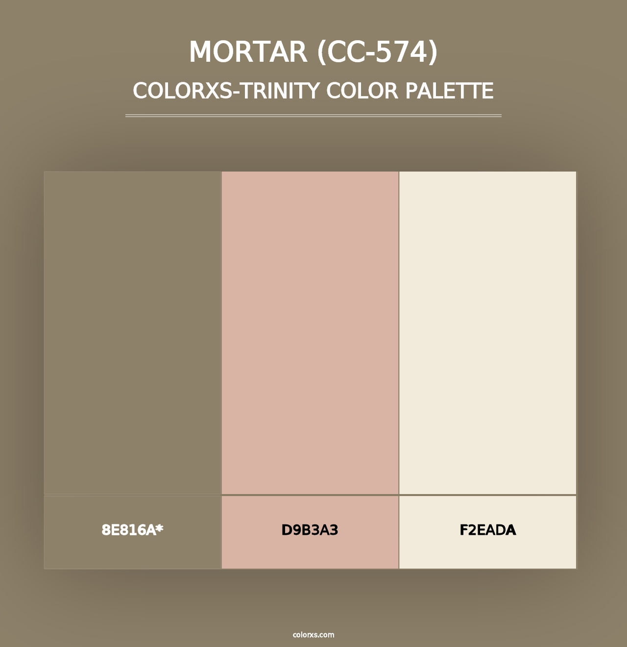 Mortar (CC-574) - Colorxs Trinity Palette