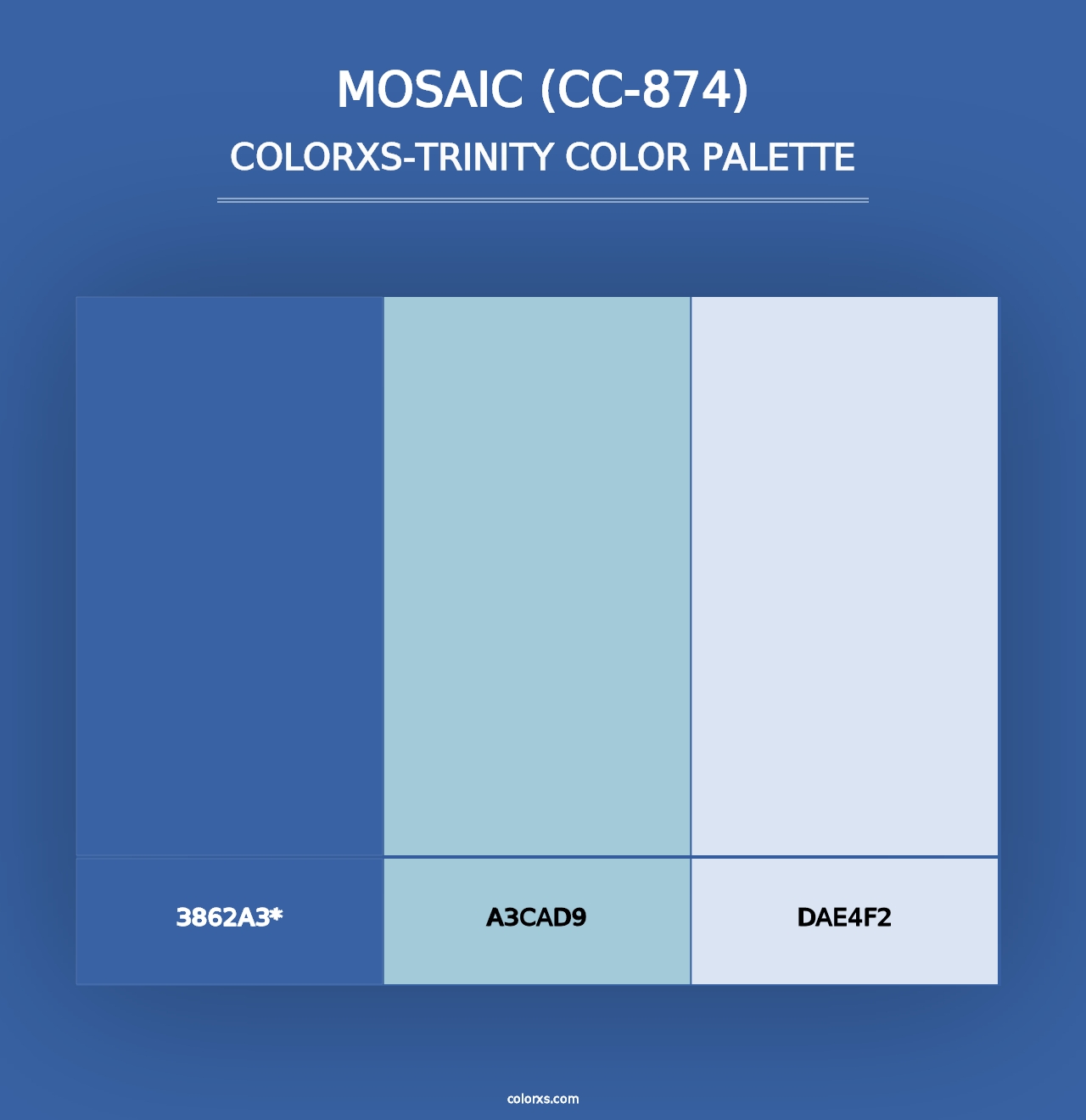 Mosaic (CC-874) - Colorxs Trinity Palette