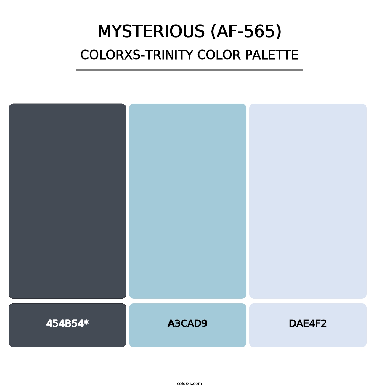 Mysterious (AF-565) - Colorxs Trinity Palette