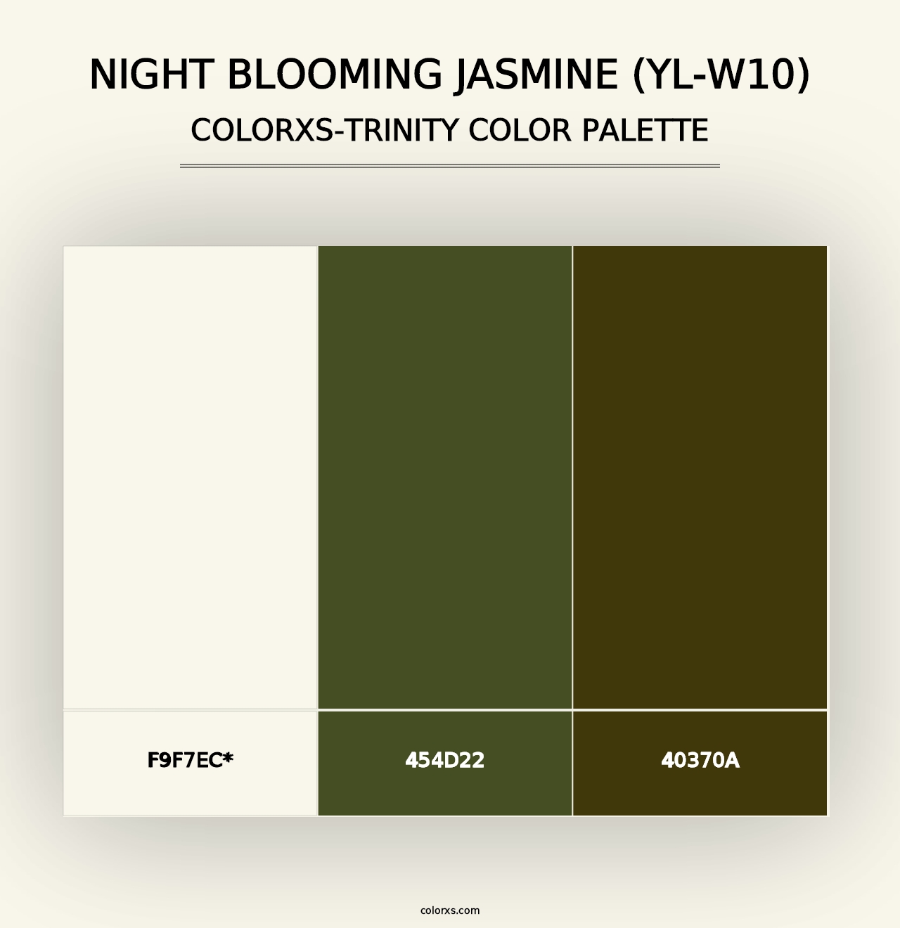 Night Blooming Jasmine (YL-W10) - Colorxs Trinity Palette