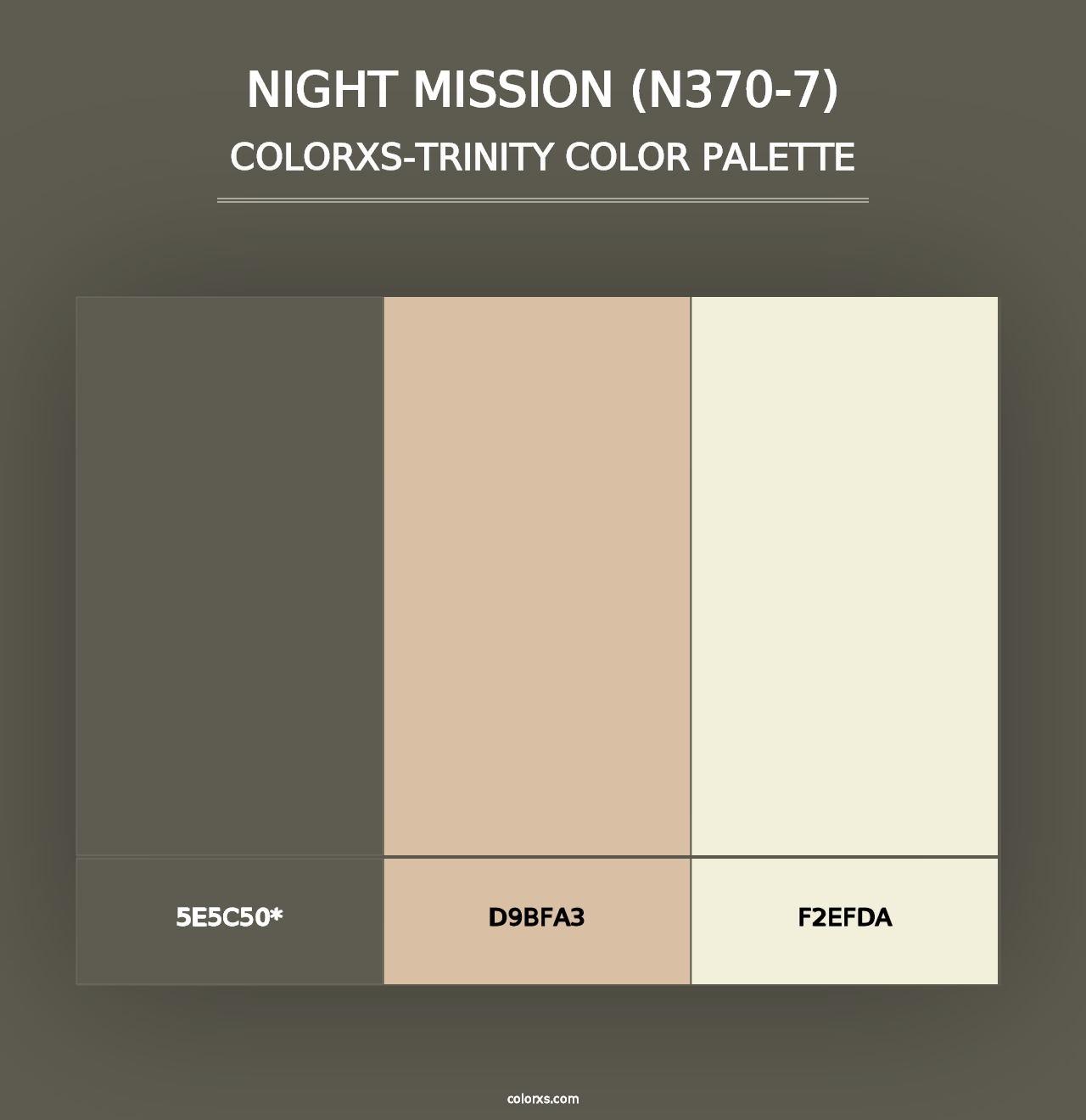 Night Mission (N370-7) - Colorxs Trinity Palette