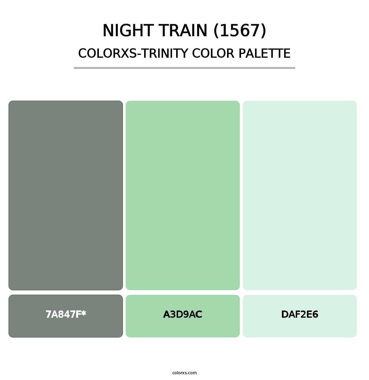 Night Train (1567) - Colorxs Trinity Palette