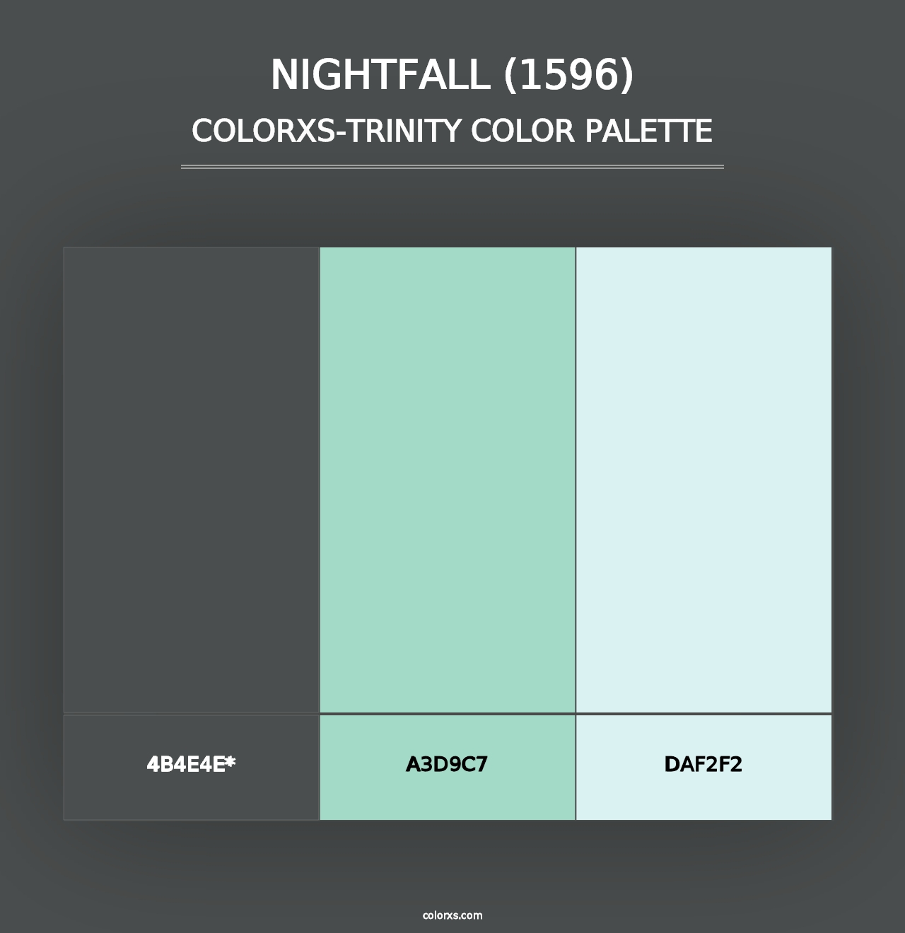 Nightfall (1596) - Colorxs Trinity Palette