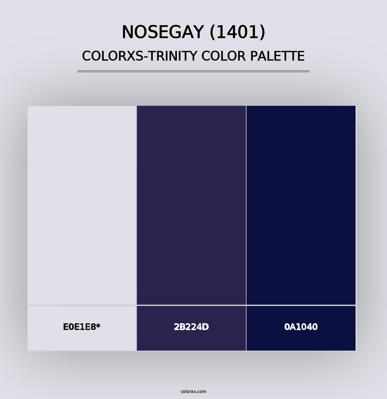 Nosegay (1401) - Colorxs Trinity Palette