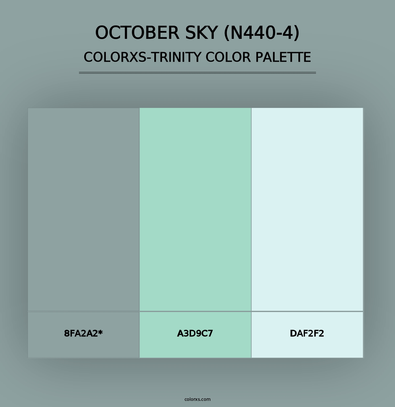 October Sky (N440-4) - Colorxs Trinity Palette