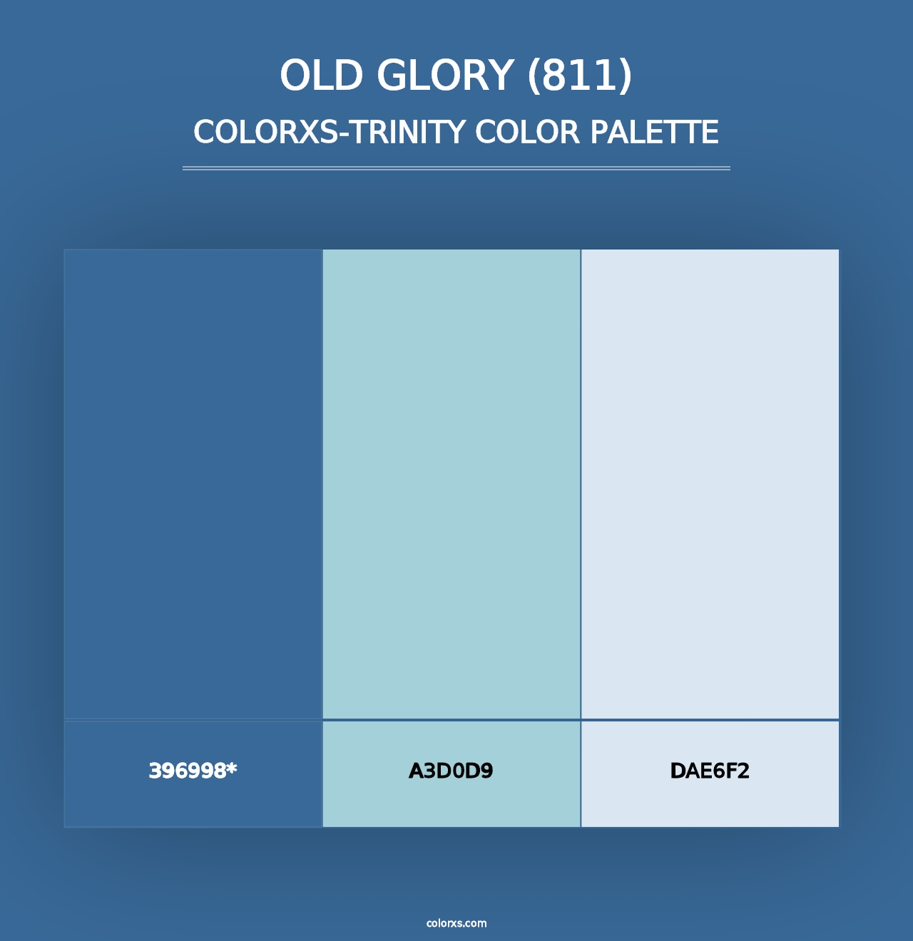 Old Glory (811) - Colorxs Trinity Palette