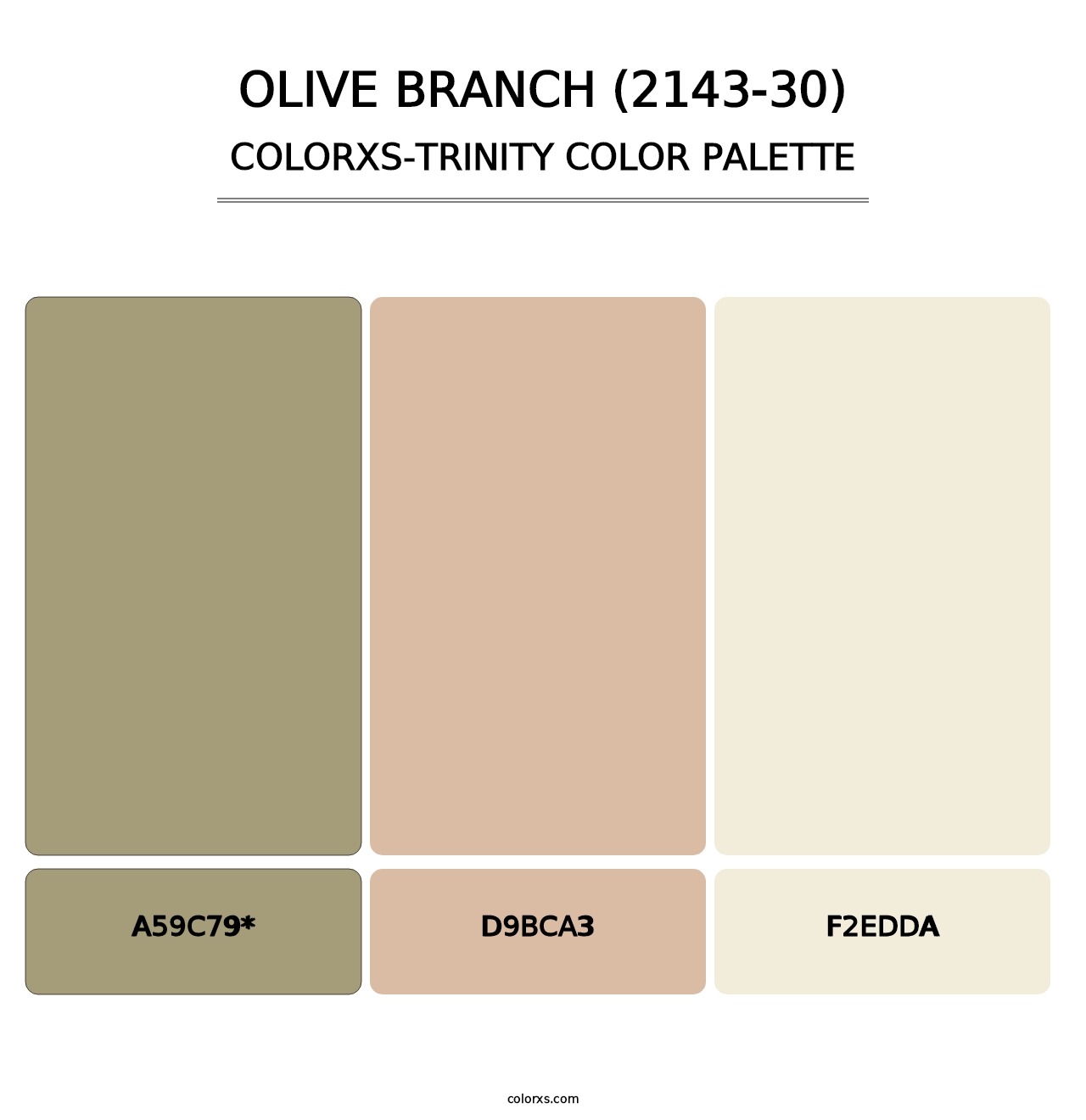 Olive Branch (2143-30) - Colorxs Trinity Palette