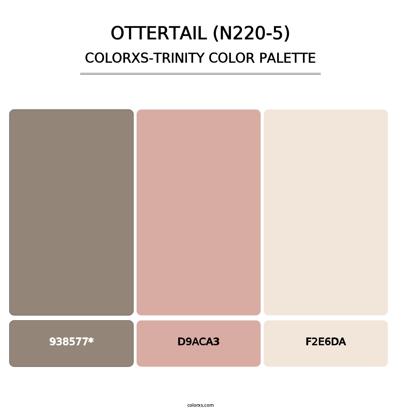 Ottertail (N220-5) - Colorxs Trinity Palette