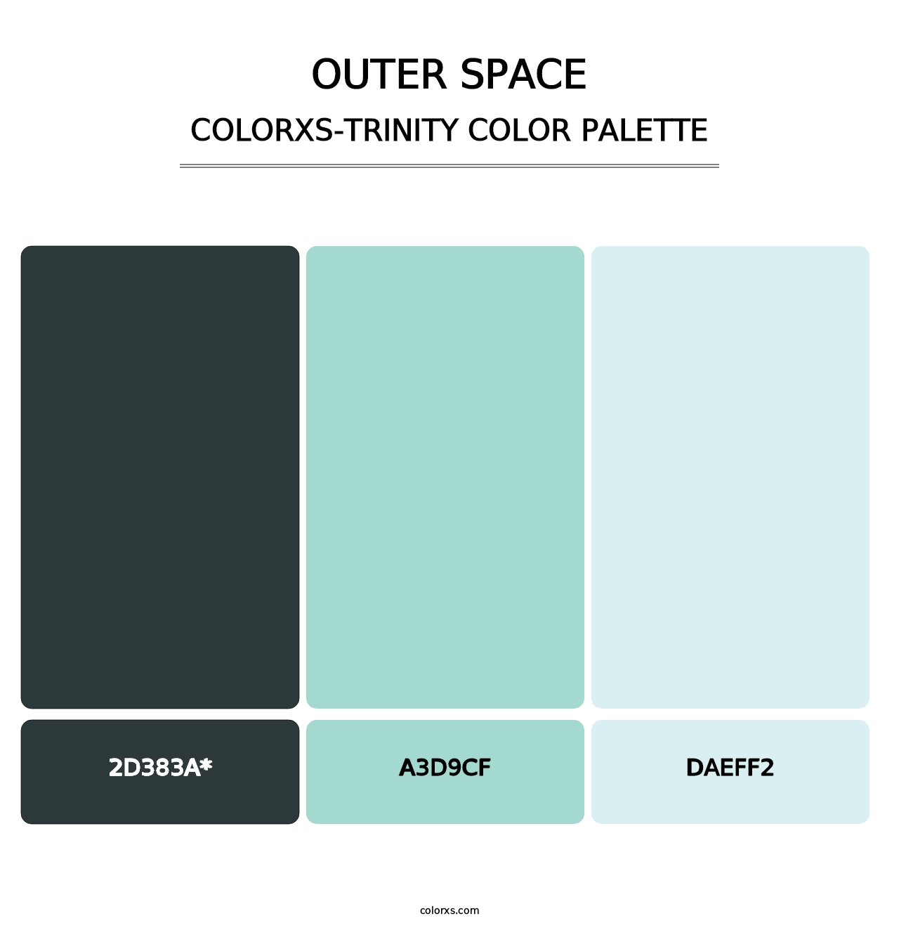 Outer Space - Colorxs Trinity Palette