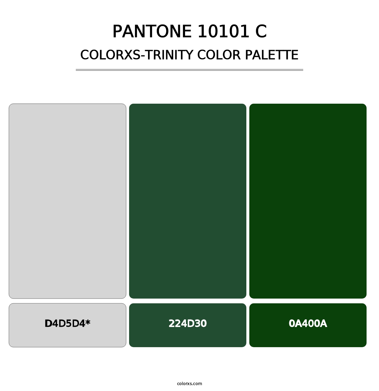 PANTONE 10101 C - Colorxs Trinity Palette