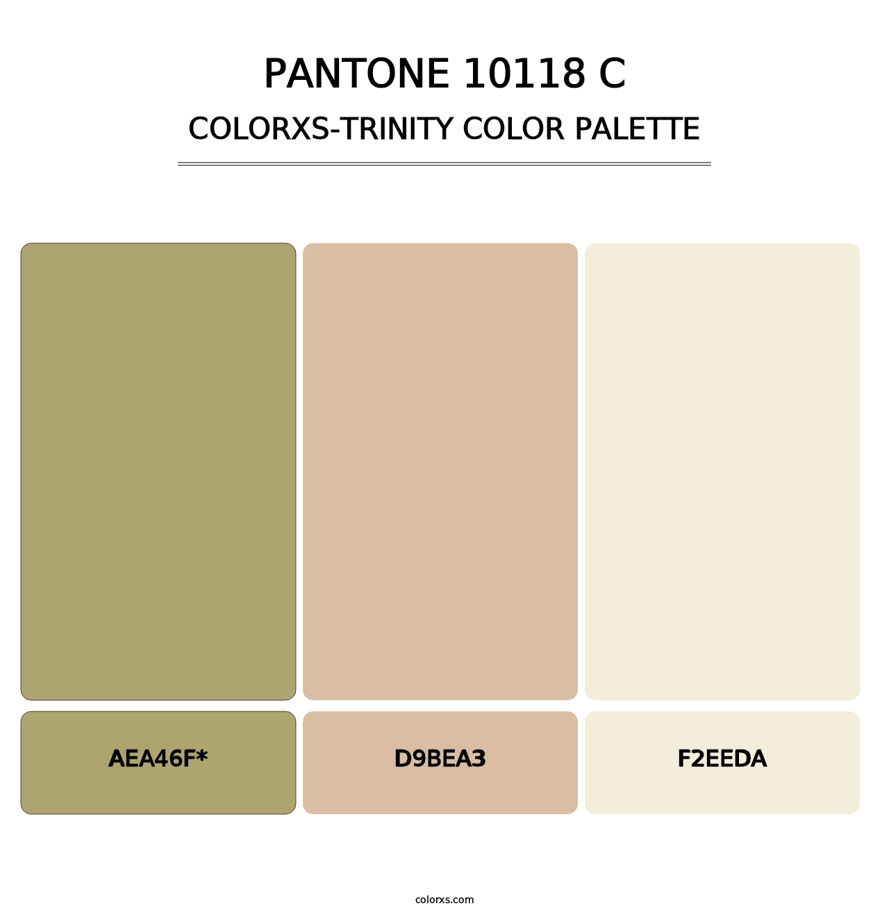 PANTONE 10118 C - Colorxs Trinity Palette